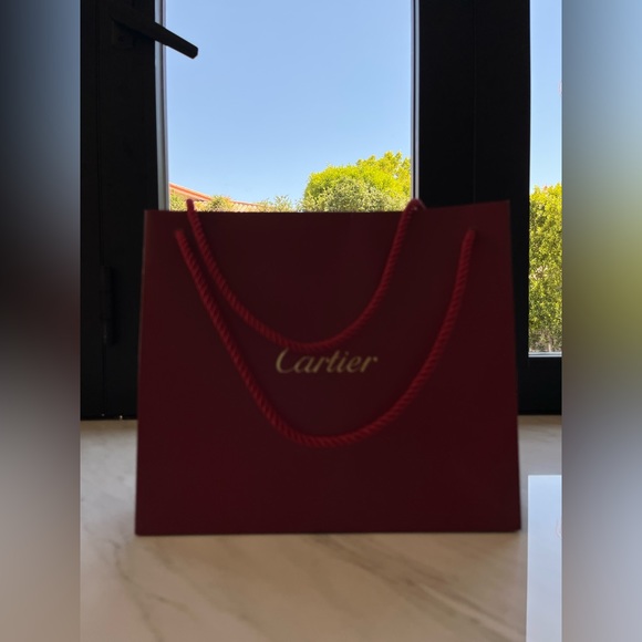 Paper shopping bag Cartier - Picture 9 of 11